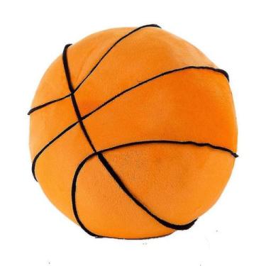 Imagem de Bola de basquete de pelúcia para crianças 28cm - Gloome Store
