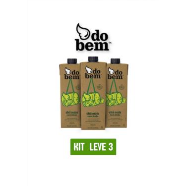 Imagem de Cha Mate Com Limão Do Bem 1L - Kit Com 3 Unidades