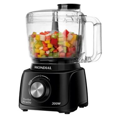 Imagem de Miniprocessador Mondial 300w 500ml Preto - MP-16-B - 127v, Preto, 110V