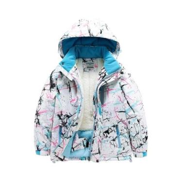 Imagem de Jaqueta De Esqui Aquecida E Impermeável Para Meninos E Meninas, Equipa