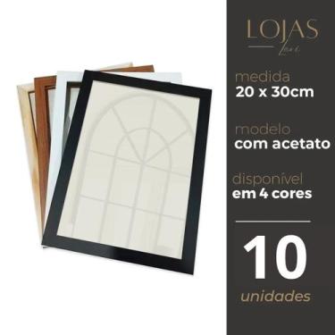 Imagem de Kit 10 Molduras 20x30cm Acetato Certificado Diploma Fotografia - Madei