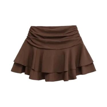 Imagem de Saia Curta De Verão Sexy E Fashion Para Mulheres, Estilo Hot Girl Com 