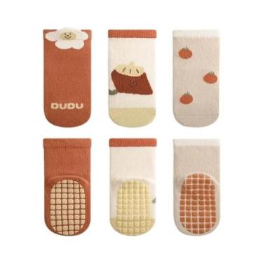 Imagem de Meias De Chão Antiderrapantes Para Bebês Com Desenhos Animados Fofos, 