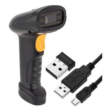 Imagem de Scanner de código de barras, leitor USB de código QR 1D/2D, portátil -