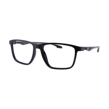 Imagem de Armação De Óculos Speedo Haste 360 Sp4096 A01 Preto Brilho, Preto, 55