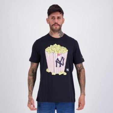 Imagem de Camiseta New Era MLB New York Yankees Popcorn Masculina-Masculino