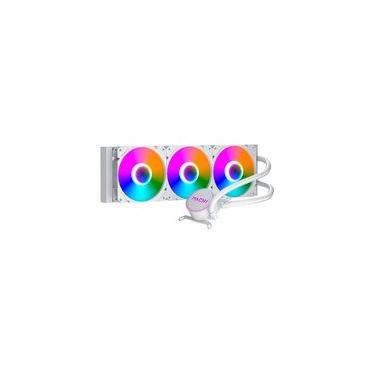 Imagem de Water Cooler MACH1 Logic, RGB, 360mm, AMD e Intel, Branco - GK360W