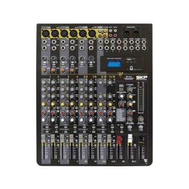 Imagem de Mesa de Som Analógica 12 Canais USB e MP3 Player VZ12.4 - SKP