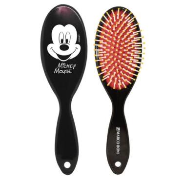 Imagem de Escova de Cabelo Oval - Mundo Disney - Mickey - Marco Boni, Preto