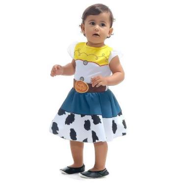 Imagem de Fantasia Jessie Toy Story Bebê Original Disney 1 a 2 anos, P - 12 Mese
