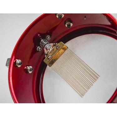 Imagem de Caixa Timbalito Torelli Wire Snare Red 8x4 TCM28VM alumínio com caneca