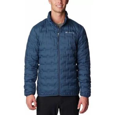 Imagem de Jaqueta Columbia Down Delta Ridge Sem Capuz Azul Masculino, GG, Azul
