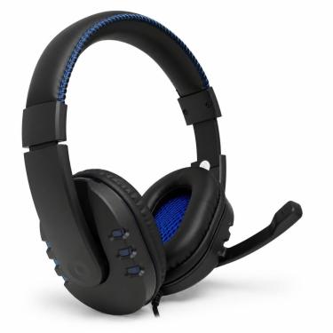 Imagem de Fone para Jogos Over Ear MDM Streamer com Microfone Articulado Conexão USB para PS4 PS3 PC Notebook