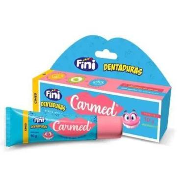 Imagem de Carmed Fini Dentadura Hidratante Labial Cimed Incolor Gloss