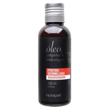 Imagem de Óleo Corporal Para Massagem Aromático Frutas Vermelhas 120ml - Feitiço