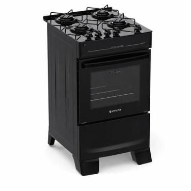 Imagem de Fogão de Piso 4 Bocas Atlas Tropical Top Glass Preto Bivolt ,Mesa de V