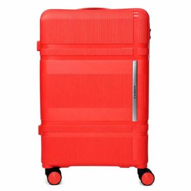 Imagem de Mala De Viagem Média 23 Kg Pp leve 69L rodas duplas 360 Segredo tipo T