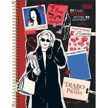 Imagem de Caderno Univ 1M Cd O Diabo Veste Prada 80Fl Tilibra, Unico, Unico