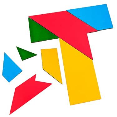 Imagem de Brinquedo Desafio Raciocínio Monte O T Se For Capaz Infantil Educativo Didático - Maninho Brinquedos