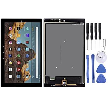 Imagem de Tela LCD OEM para Amazon Fire HD 10 2019 9th Gen M2V3R5 com Montagem Full (Black) Digitizer (preto)