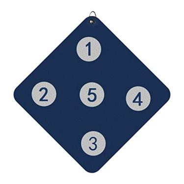 Imagem de Vaveren Alvo de cerca ao ar livre interior com cinco engrenagens de cerca tipo pendurar na parede para treinamento, B