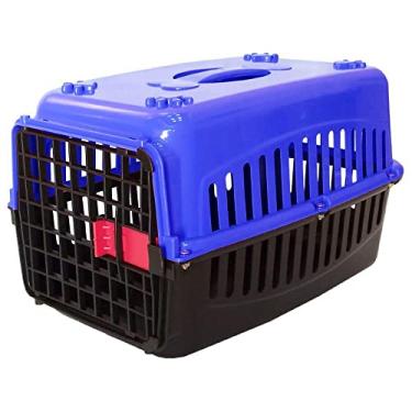 Imagem de Caixa De Transporte Cães/Gatos Nº1 - Azul
