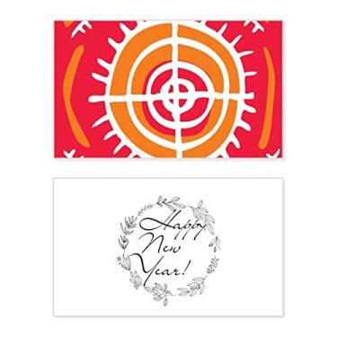 Imagem de Alvo Totems do México Ancient Civilization Cartão de felicitações Mensagem de abençoamento Presente