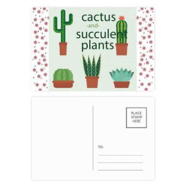 Imagem de Suculentas em vaso com ilustração de cacto de plantas, Natal, Natal, celebração, cartão postal cartão de bênção