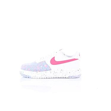 Imagem de Nike Sapatos femininos Air Force 1 Crater Siren Red CT1986-101, Summit Branco/Summit Branco/Sirene Vermelho, 7.5