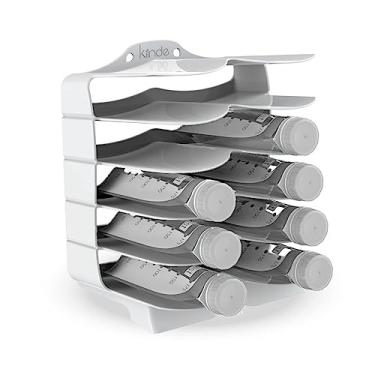 Imagem de Kiinde Keeper Twist Pouch e Foodii System Organizador de saco de leite materno e bolsa de comida de bebê, armazenamento de geladeira e freezer, elimina leite perdido, danificado ou