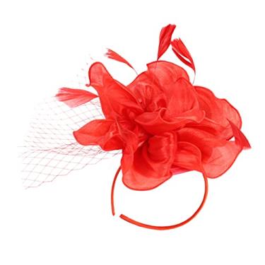 Imagem de SHERCHPRY Chapéu De Fascinators De Malha Para Mulheres Mini Tiara De Cartola Fascinador De Festa De Chá Para Mulheres Chapéu Fascinador Peruca Senhorita Encantador Artificiais