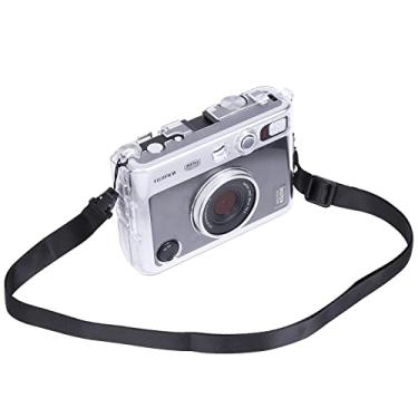 Imagem de Khanka Protective Clear Hard Camera Case Compatible with Fujifilm Instax Mini Evo Instant Camera, with Shoulder Strap