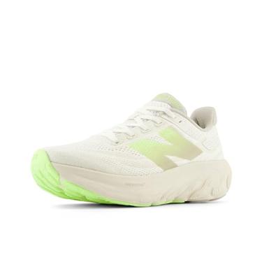 Imagem de New Balance Fresh Foam X 1080 V13 Tênis de corrida feminino, Moonrock/lima branqueada/sal marinho, 10.5 Wide