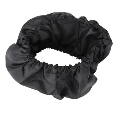 Imagem de Capa de Proteção para Roda de Carrinho de bebê Infantil Preto à Prova de Poeira Conjunto de 4 Poliéster (S)