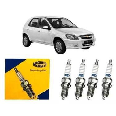 Imagem de Jogo Vela Ignição Corsa Celta Prisma Classic Onix 1.0 8v Flex - Magnet