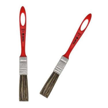 Imagem de Kit 2 Pincel Trinchas Para Pintura Tigre Media 500 1/2 Polegada Cerda 