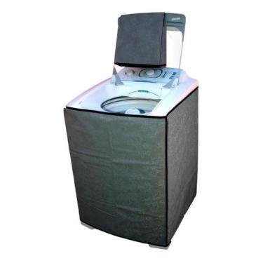 Imagem de Capa Maquina De Lavar Grossa Impermeável 9, 10, 11 Kg material sintéti