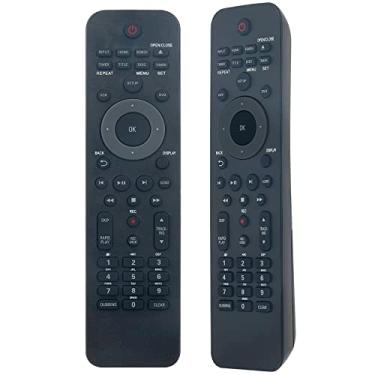 Imagem de Controle remoto de substituição NC254UH NC254 adequado para gravador de DVD Philips DVDR3385V DVDR3385V/F7 DVDR3385V F7