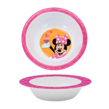 Imagem de Bowl Melamina Tigela Infantil Minnie Disney 16cm - Tuut
