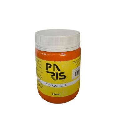 Imagem de Tinta Acrílica Artística Paris Premium Laranja 250ml