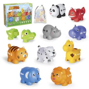 Imagem de Jogo de correspondência de números de animais Jetbotell Learning Toys 