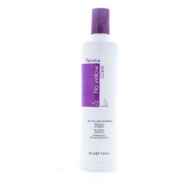 Imagem de Shampoo Fanola No Yellow com pigmentos roxos violetas para eliminar to