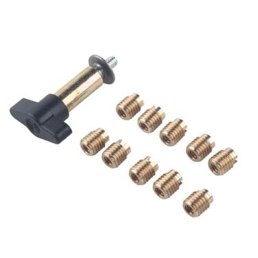 Imagem de FINMOKAL Kits de reparo de inserções de latão rosqueado para carenagem Batwing para Harley Touring Electra Glide Classic1997-2013 Street Glide Tri Glide 2009-2013