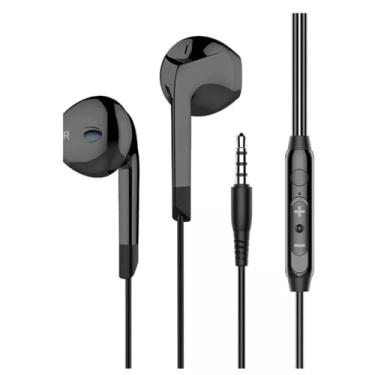 Imagem de Fone de Ouvido P2 Earbud 3ª Geração - Som Intra-Auricular com Microfone Integrado. Compatível com Celulares, Tablets, Notebooks, PCs e Dispositivos de Áudio P2. (Preto)
