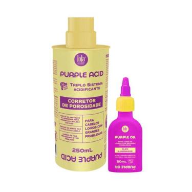 Imagem de Kit Lola Purple Acidificante 250ml + Óleo 50ml - Lola Cosméticos
