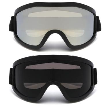 Imagem de Kit 2 Óculos Esportivo Jet Ski Kitesurf Neve Snowboard Uv400