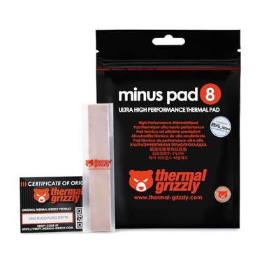 Imagem de Pads Térmicos Thermal Grizzly Minus Pad 8 com 2 unidades 120x20x0.5mm TG-MP8-120-20-05-2R