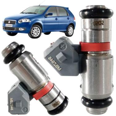 Imagem de Bico Injetor Pálio 1.4 Flex IWP046 Fiat 4 Furos 501.039.02 - Meca Braz