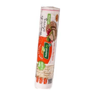 Imagem de Biscoito de Arroz Natural Life Mini Integral 80g