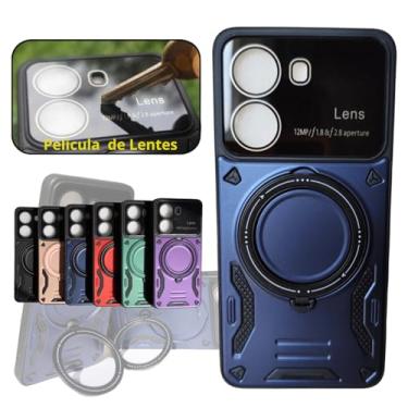 Imagem de Capa anti-impacto Lens para XIAOMI: : Resistência e Versatilidade (Azul, POCO X7 PRO)